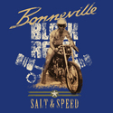 Black Rebel Bonneville Salt & Speed Blue T-shirt