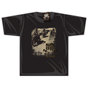 Black Rebel Cafe Racer T-shirt Black