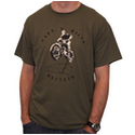 SoCal Capt. V. Hilts  Steve Mcqueen Motorbike T Shirt