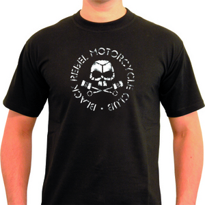 SoCal Black Rebel Retro Motorbike T Shirt