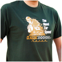 SoCal Classic Racer, British Racing Green Motorbike T-Shirt