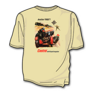 SoCal Motorcycle Side Cars T Shirt (SAND COLOUR)