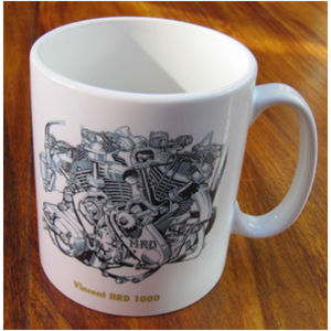 Vincent 1000 Engine Mug